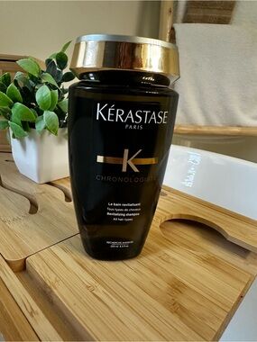 Kerastase Chronologiste Revitalizing Shampoo - Black & Gold Bottle